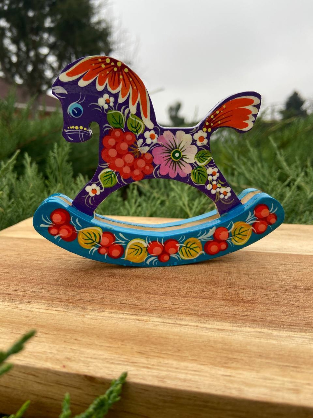 ペトリキフカのトイホース　（ホメンコ作） - 4