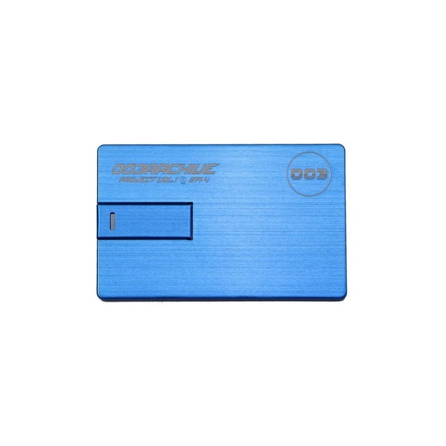 [003ARCHIVE] METAL CARD USB 8GB BLUE 正規品 韓国ブランド 韓国通販 韓国代行 韓国ファッション