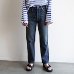 UNION LAUNCH【 womens 】OA straight denim #aiging blue