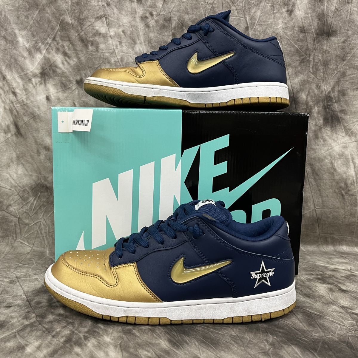 Supreme Nike SB Dunk Low  シュプリーム navy