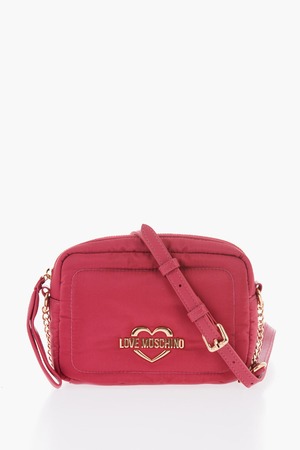 MOSCHINO モスキーノ ショルダーバッグ エコレザー・ファブリック・ナイロン