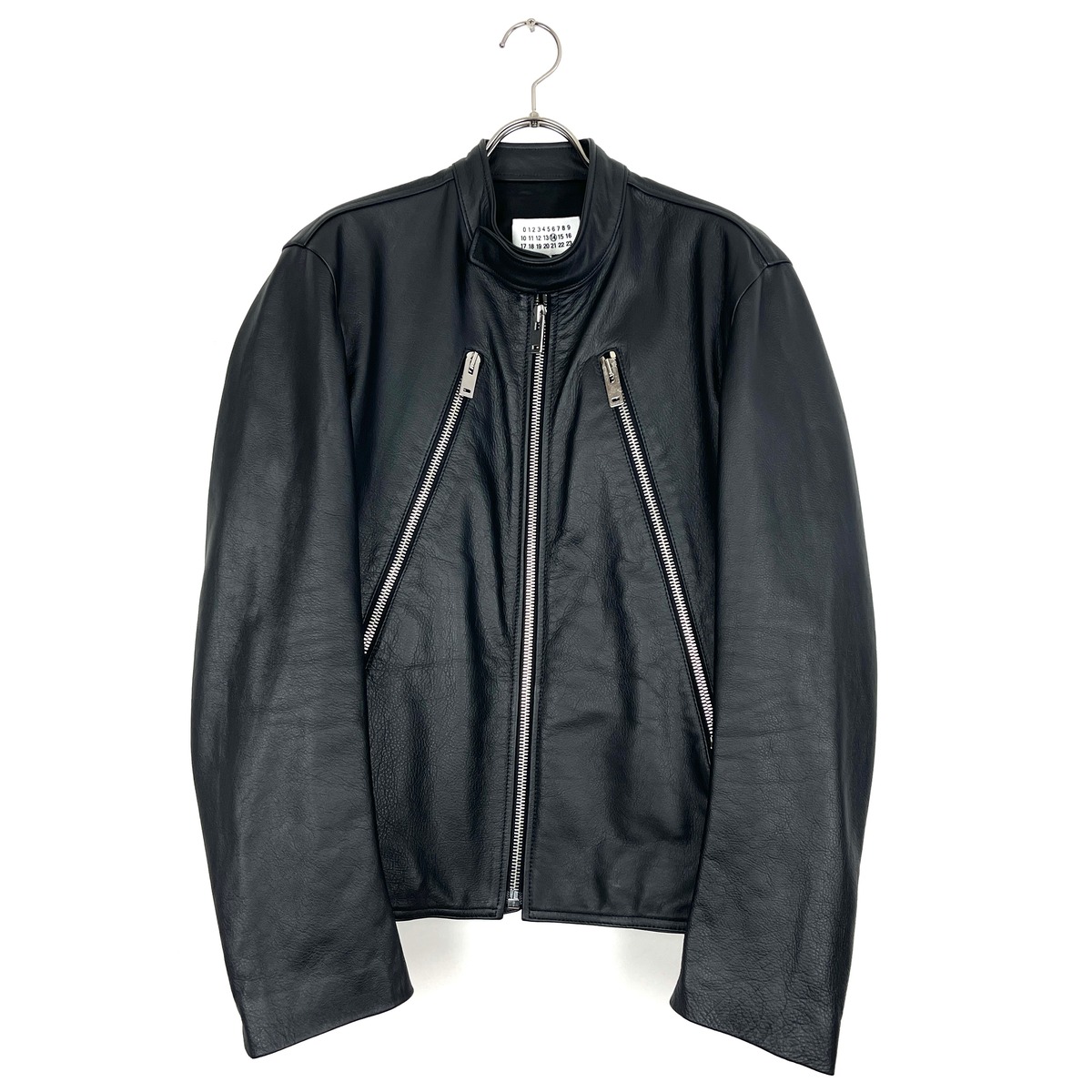 Maison Margiela(メゾン マルジェラ) leather jacket 15AW (black 