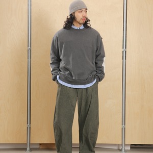 エルボーパッチ ワイドスウェット A2078