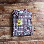 1950's "KEY Imperial" Cotton Flannel shirt/Grey, Red 17