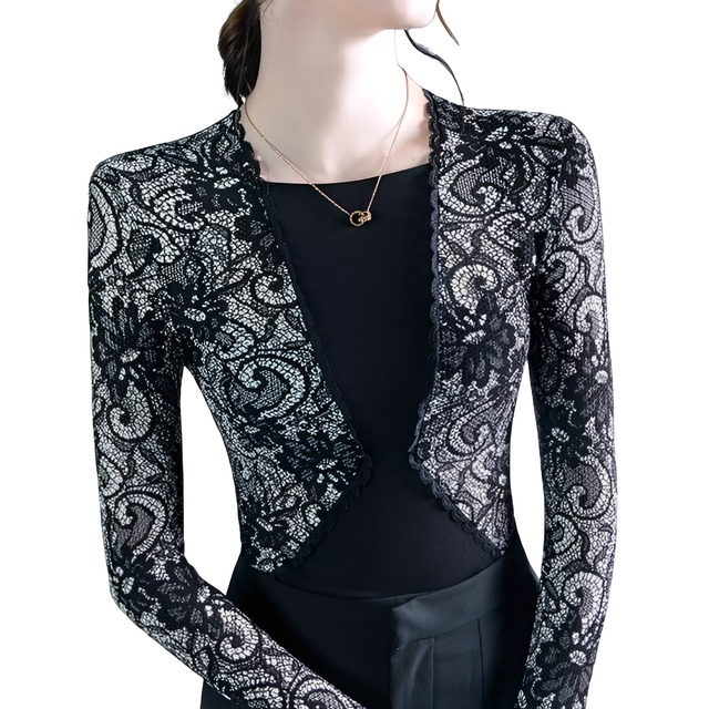 レースボレロデザイン ダンストップス ds0896