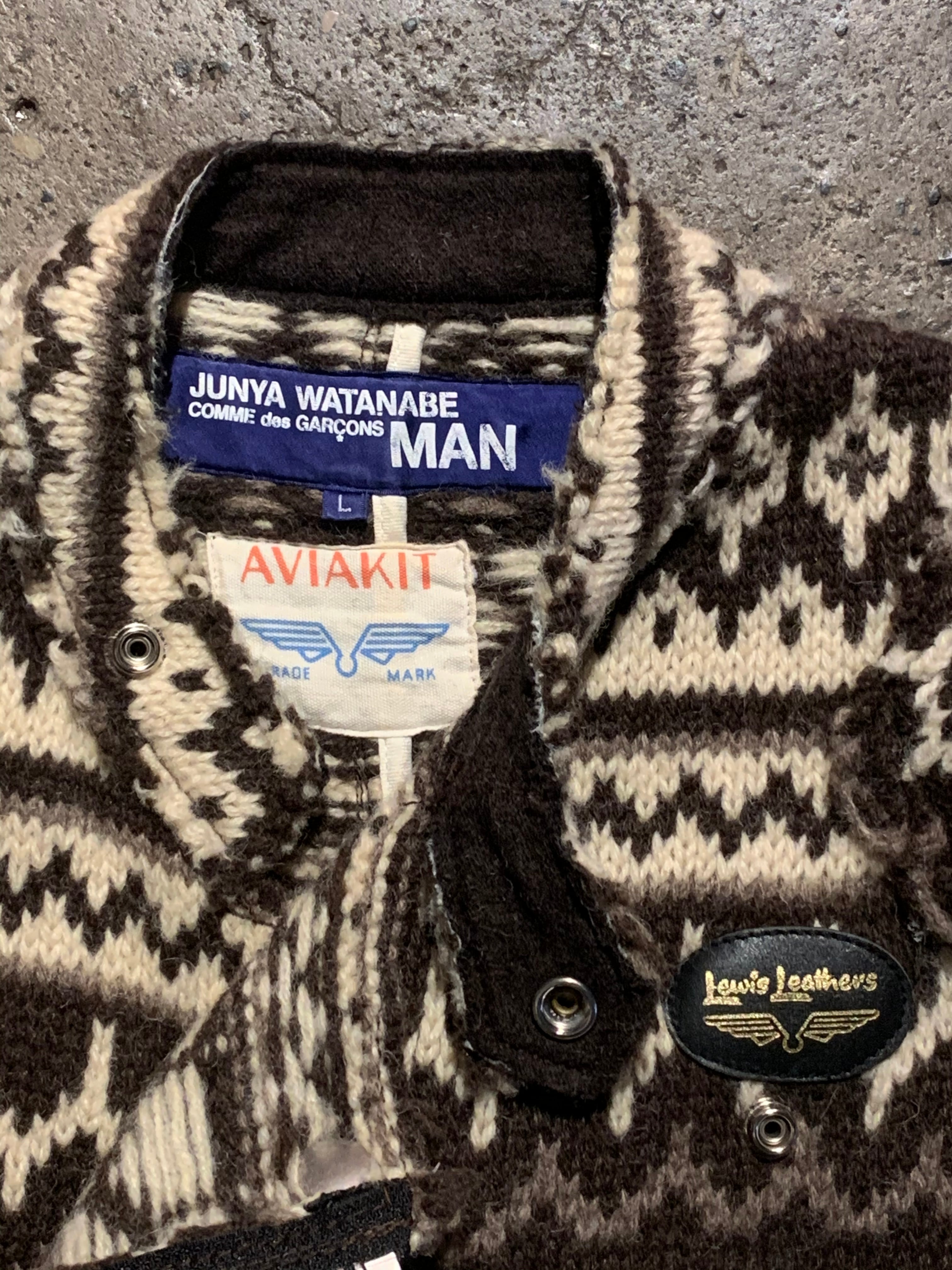 JUNYA WATANABE MAN × Lewis Leathers /ジュンヤワタナベマン