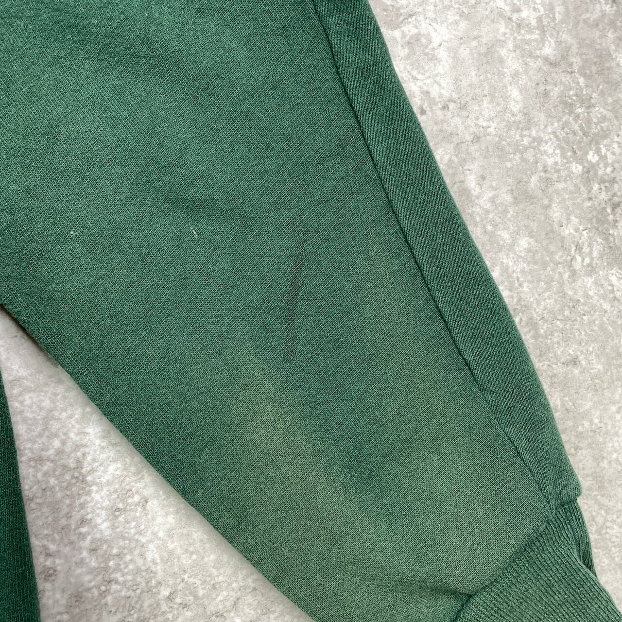 90s USA製 JERZEES ジップパーカー グリーン 極美品 アルミジップ 90年代 USA製 JERZEES ジャージーズ フルジップ ブランクスウェット