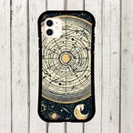 受注生産 iPhoneケース 月相とクラシック星図｜天体図 STAR004A