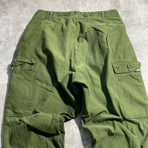 60s スウェーデン軍 実物 M-59 フィールドパンツ C50 w29 詳細写真17