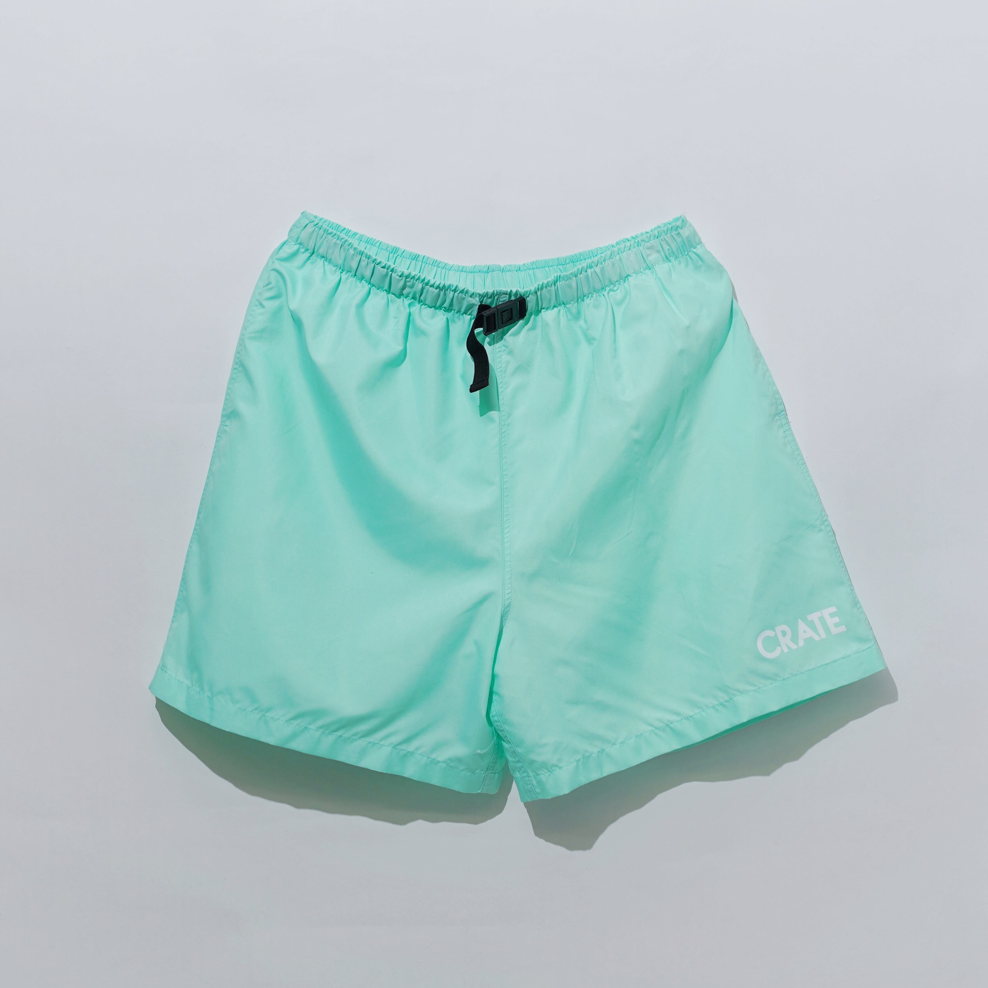 CRATE URBAN LOGO SHORTS MINT CRATE ATHLETICS