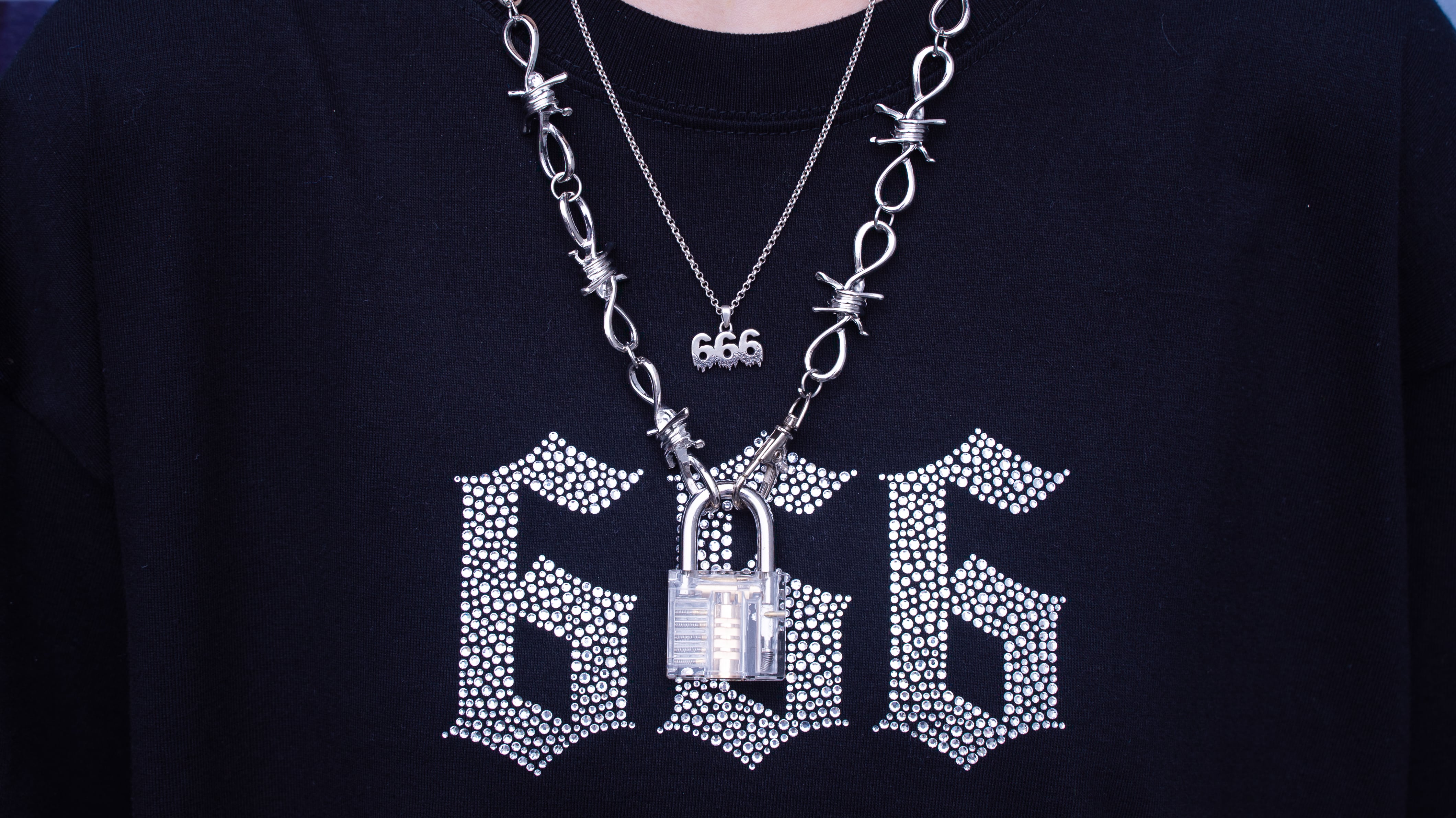 LIBERTY TOKYO 666ネックレストップ 666 Jewelry Tshirts | LIBERTYTOKYO