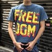 ビッグレタリングポップグラフィックTシャツ 2col   A00351