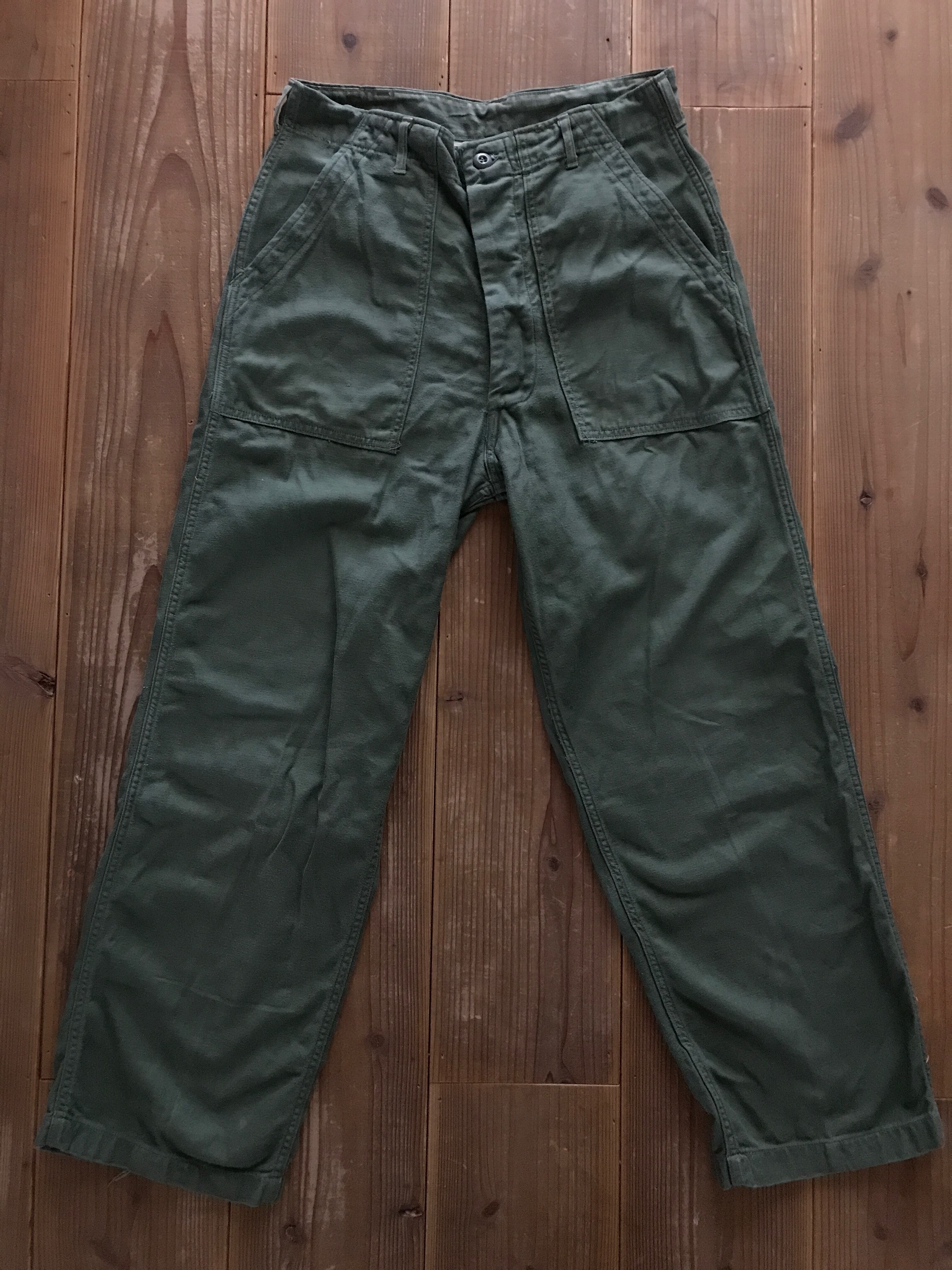 60's U.S.ARMY OG-107 ベイカーパンツ　表記(34×31) | Garage Vintage Clothing powered by  BASE