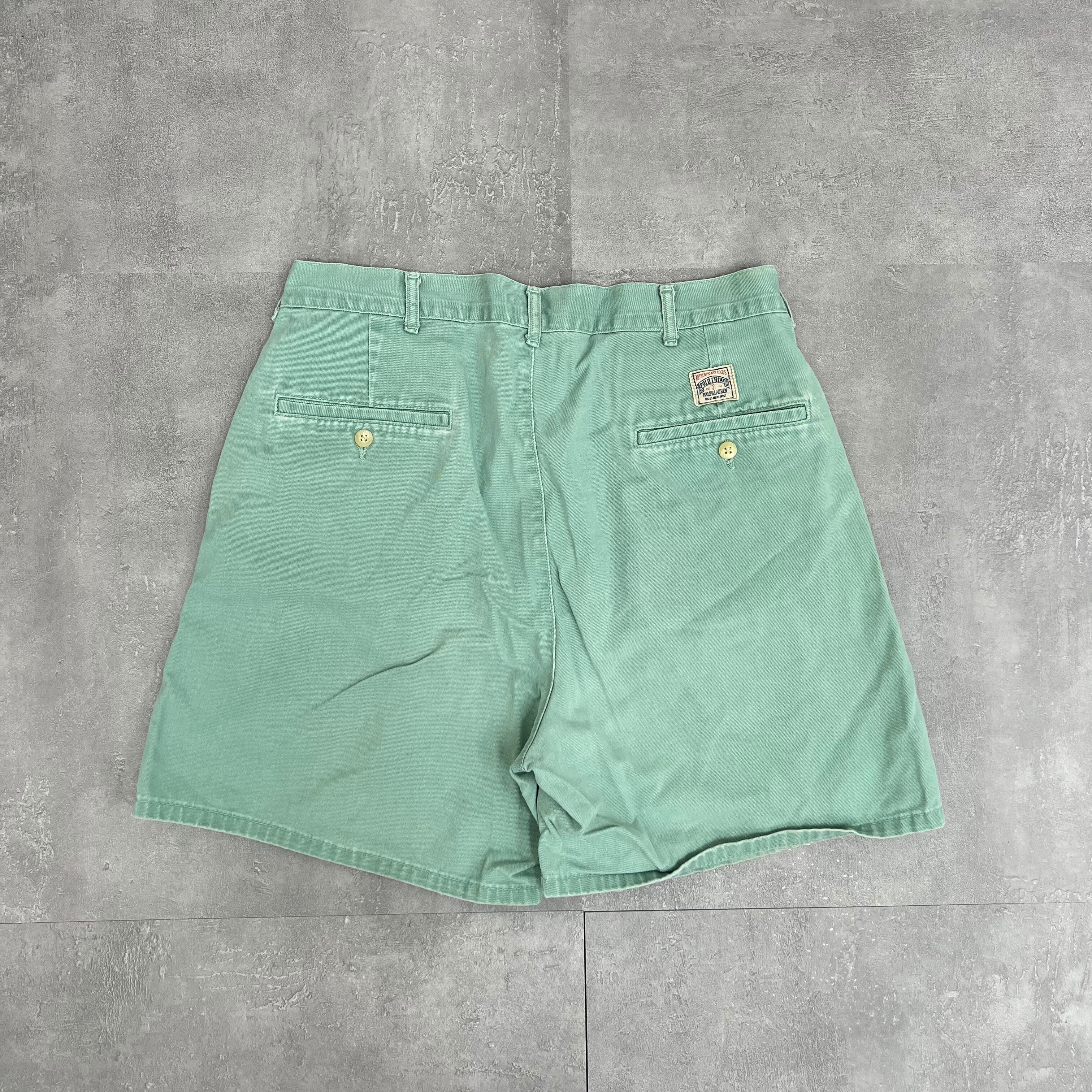 371 Ralph Lauren/ラルフローレン 2Tuck Shorts/2タックショーツ MADN