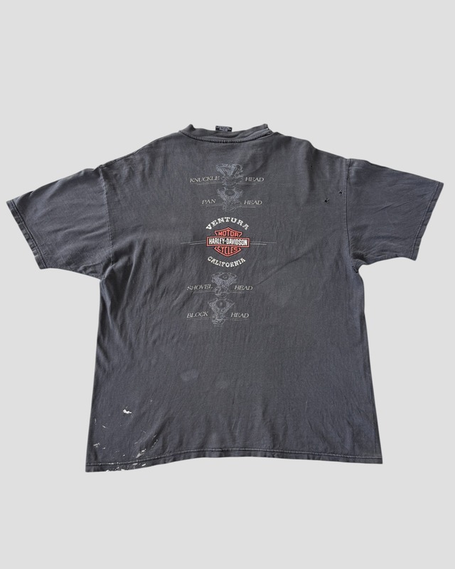 -Harley Davidson- Vintage 90-00s XL Pocket T-shirt