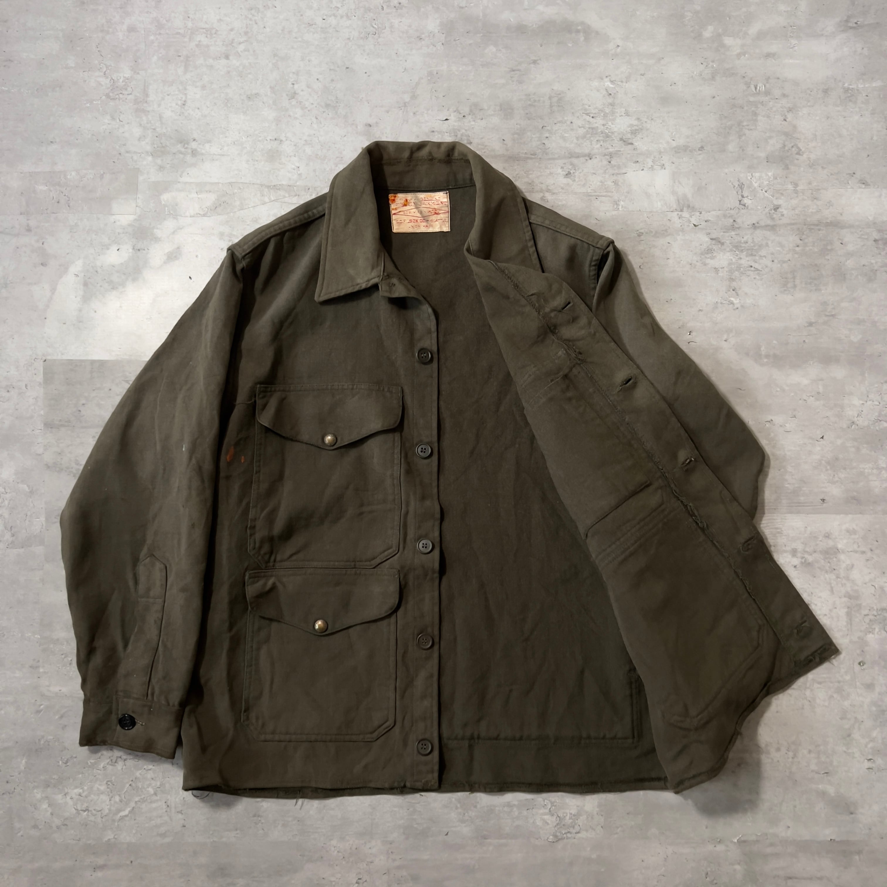 40s-50s “Filson Garment” Mackinaw Cruiser 40年代 50年代