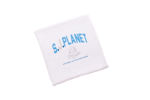 “SNOW JAM PLANET” ハンドタオル SJP023 WHITE