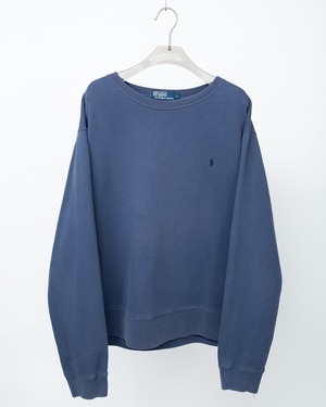 "Polo by Ralph Lauren" fade embroidery sweat (blue)