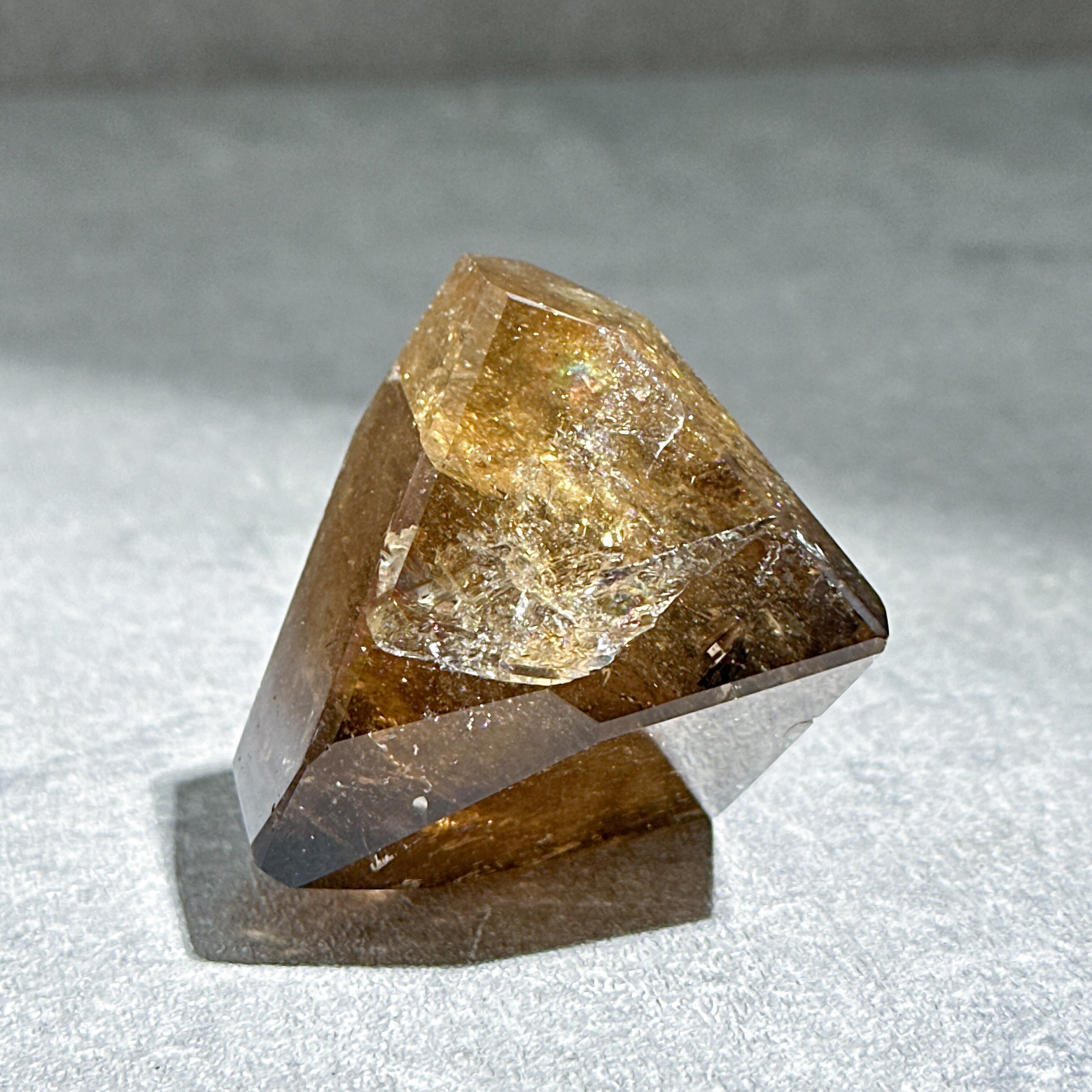 虹◎シトリン（黄水晶） フリーフォーム21◇ Citrine ◇ 天然石