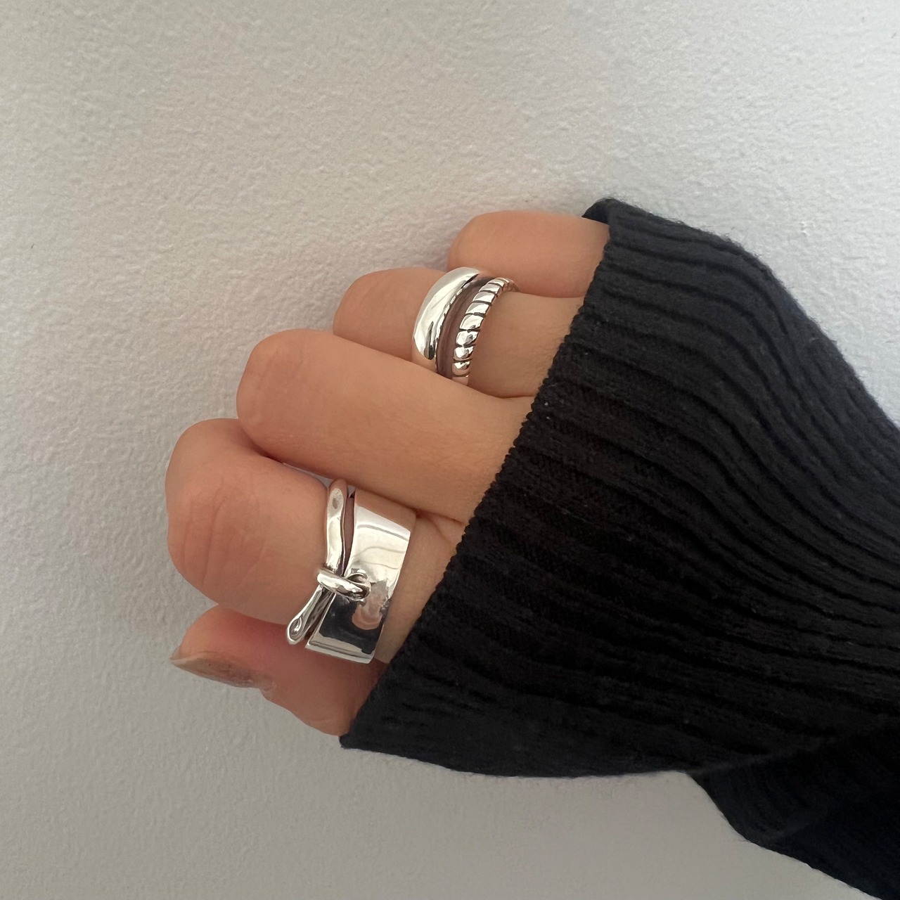 S925 Stack ring (R83)