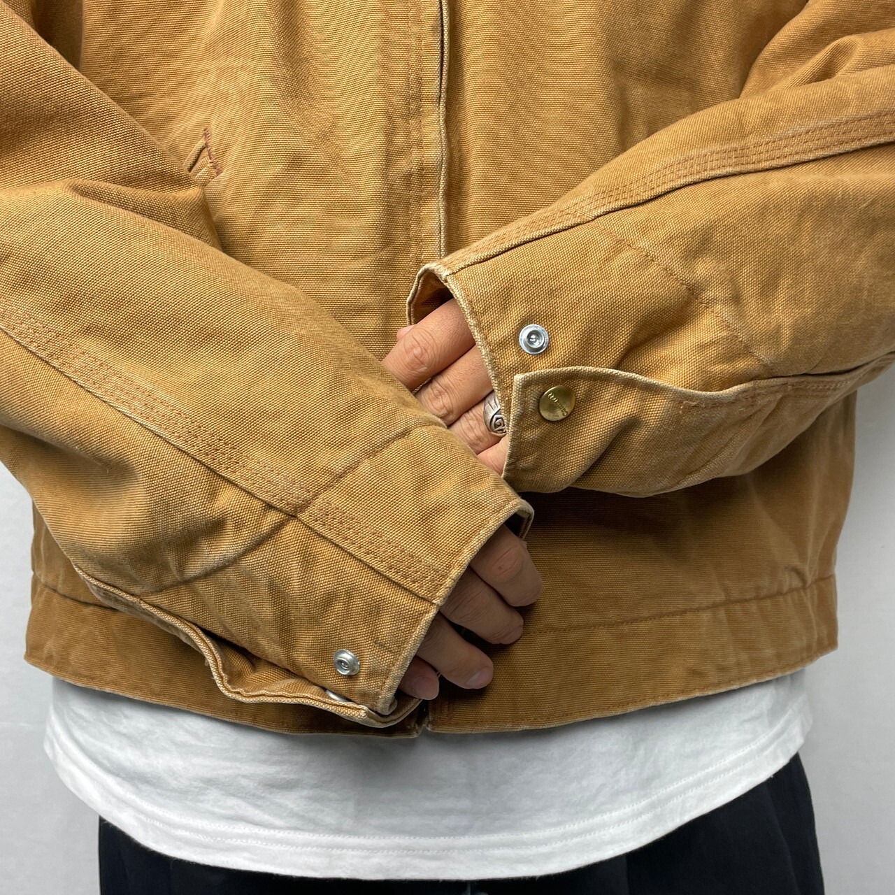 90年代 USA製 Carhartt カーハート ダック地 デトロイトジャケット 