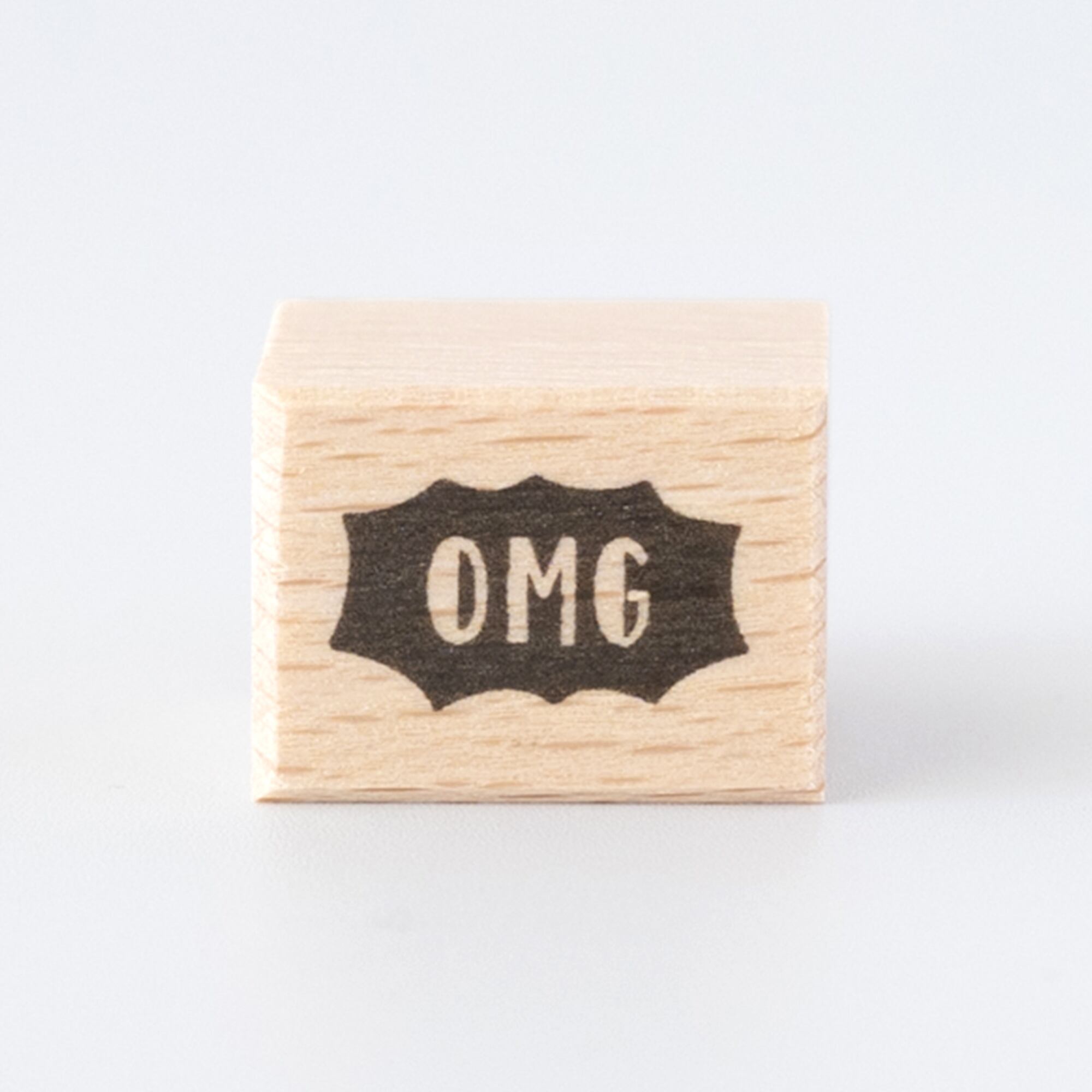 【吹き出しの文字】OMG | はんこ