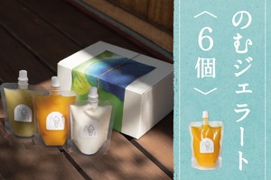 【夏の贈り物】 のむジェラート6個入　*日時指定可能