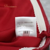 フォーマル 衣装 fine feathers ファインフェザーズ ドレス ワンピース レッド系 赤 光沢 演奏会 発表会 ロングドレス コンクール 正装 無地 花 高級感 大人 上品 舞台衣装 ステージ衣装 発表会衣装 結婚式