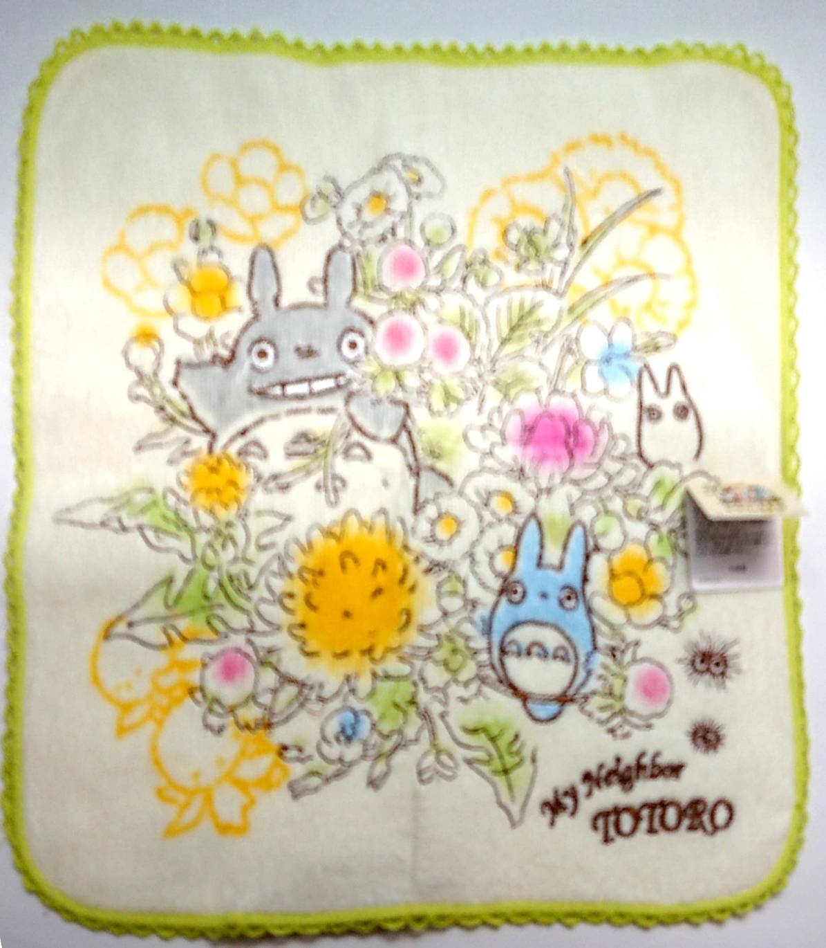 トトロ刺繍タオルハンカチ | bepop
