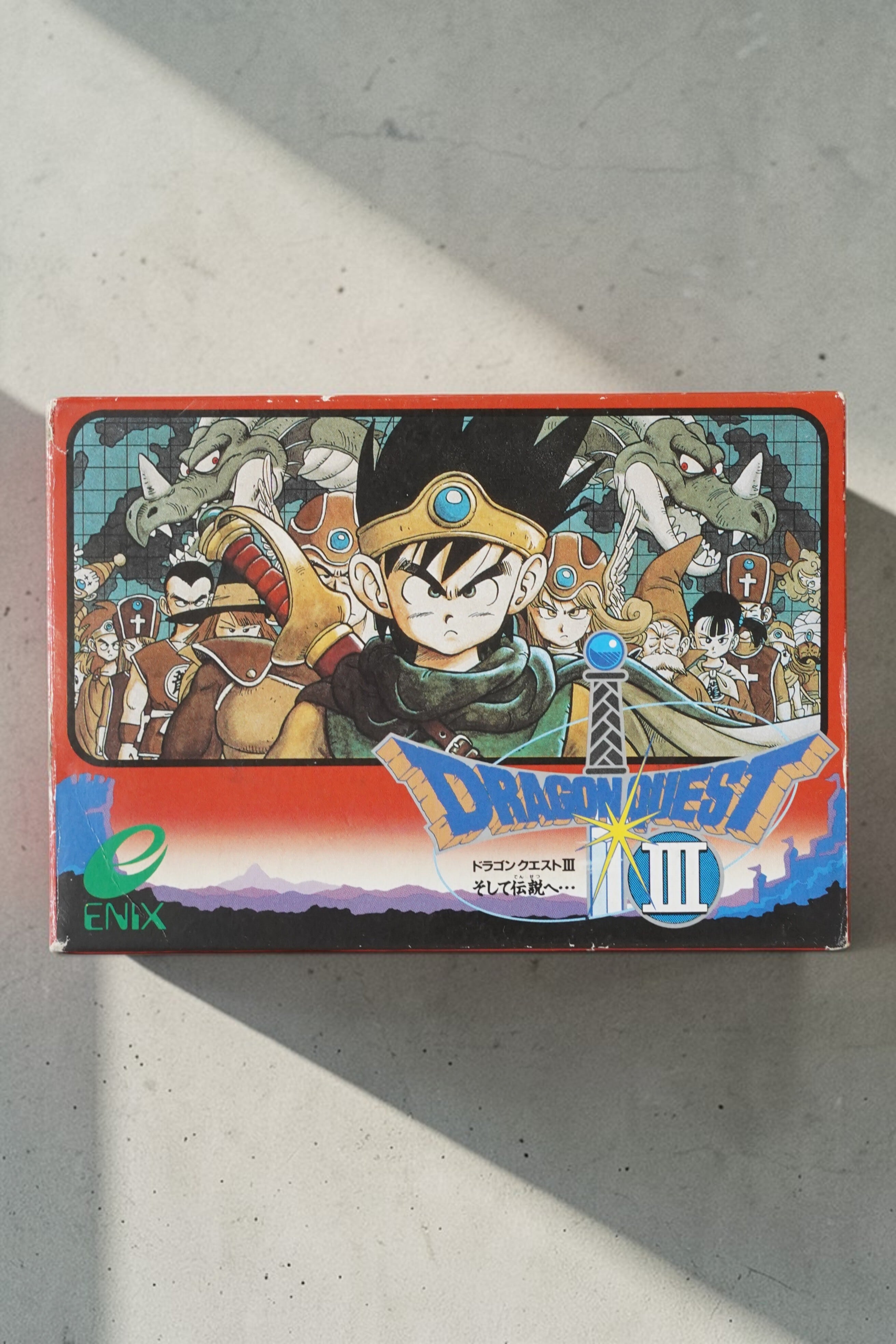 ドラゴンクエストIII そして伝説へ… ファミコン ソフト 箱説明書付