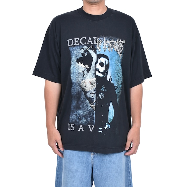 【VETEMENTS】COF CUT-UP OVERSIZED T-SHIRT
