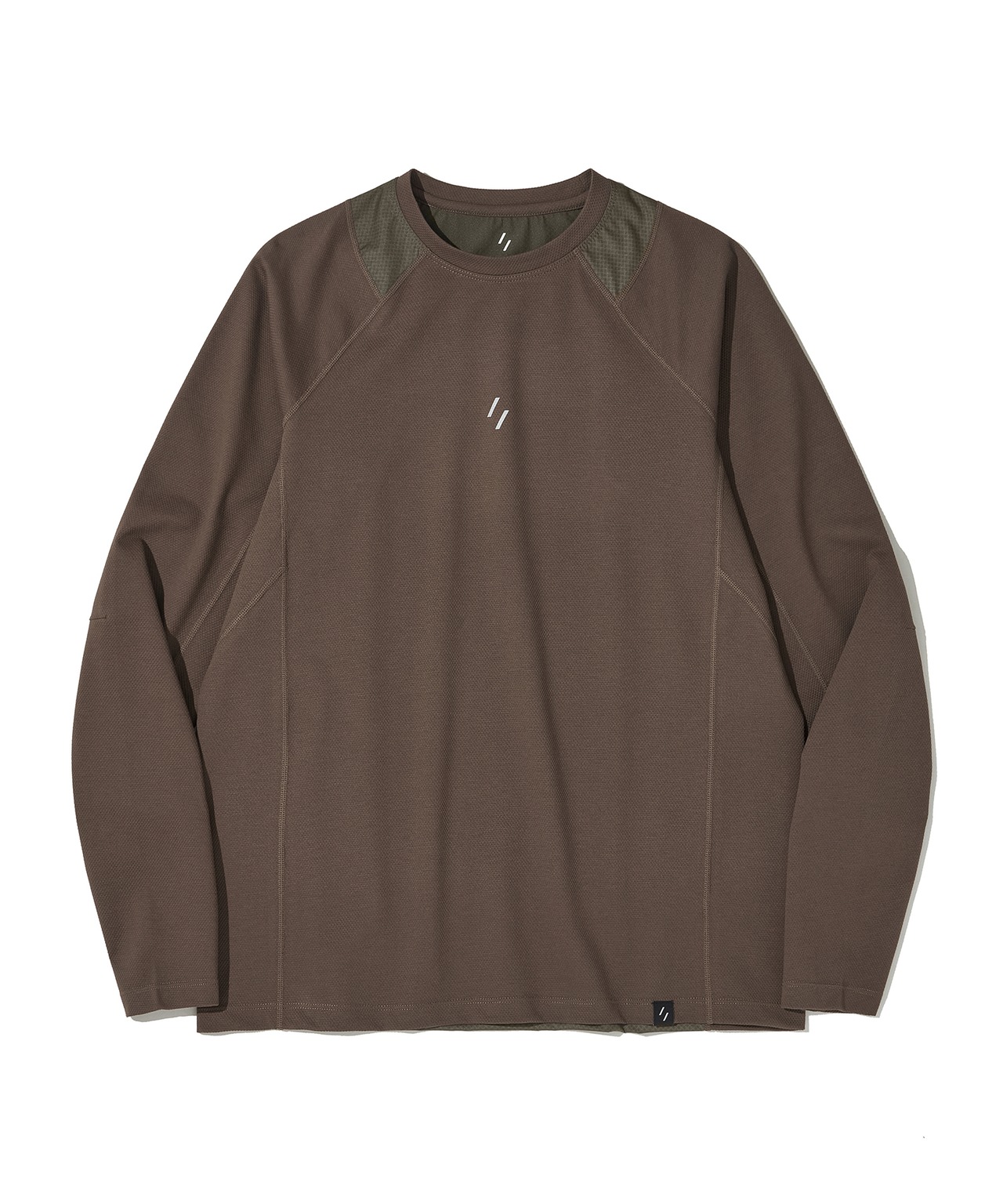 ANEMOS LONG SLEEVE T-SHIRT_BROWN