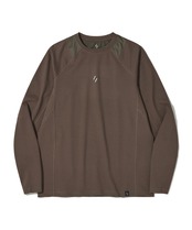 ANEMOS LONG SLEEVE T-SHIRT_BROWN