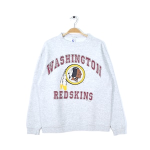 90S ワシントンレッドスキンズ NFL USA製 ヴィンテージ スウェット アーチロゴ WASHINGTON REDSKINS メンズM アメカジ 古着 @CF0668