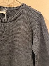 CLAUDIE PIERLOT Black Cotton Knit Sweater