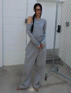 【25aw】Wide-waist Loose Pants_3colors