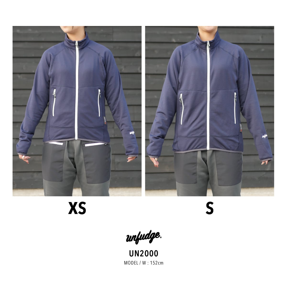 2023 UN2000 Fleece Jacket / grey (直販限定カラー) | unfudge 2023 UN2000 Fleece Jacket / grey (直販限定カラー) | unfudge