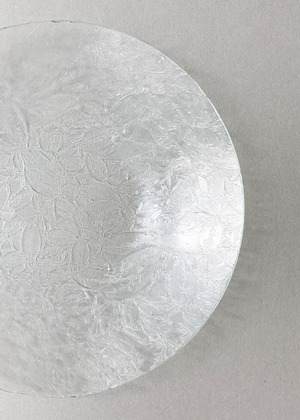【Glass&Art MOMO×effe-co.】アンティークガラスのPiatto (お皿)　※予約発送商品※