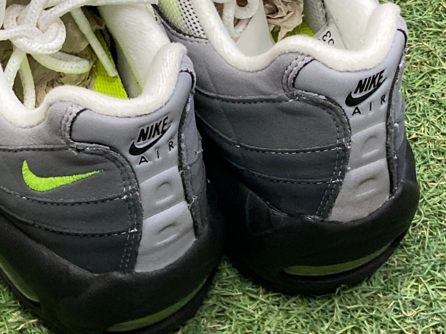 NIKE AIR MAX 95 OG NEON YELLOW CT1689-001 23.5cm 086053 | BRAND 