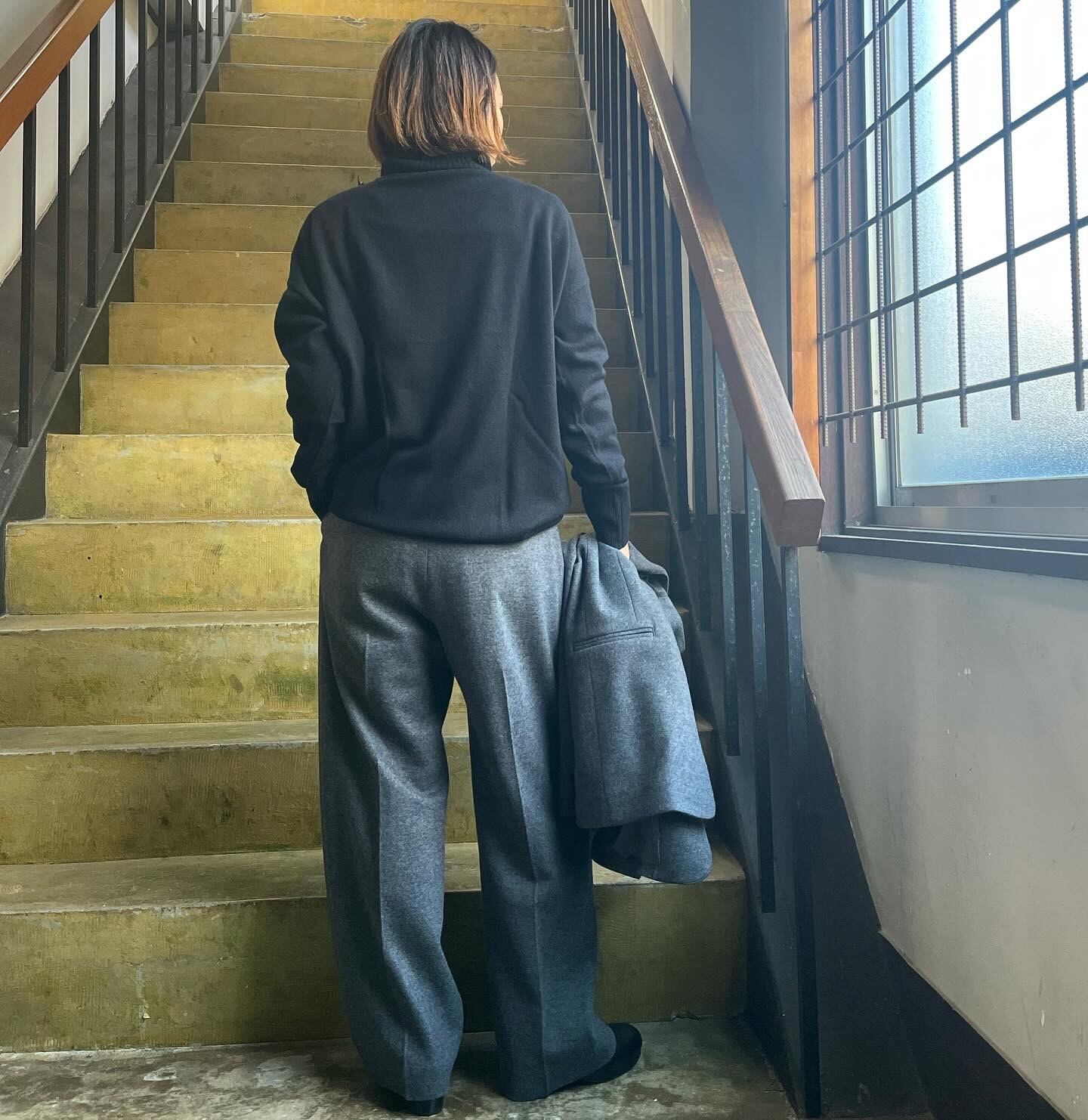 Le pivot - ウールカシミヤロングタートル | clever elephant