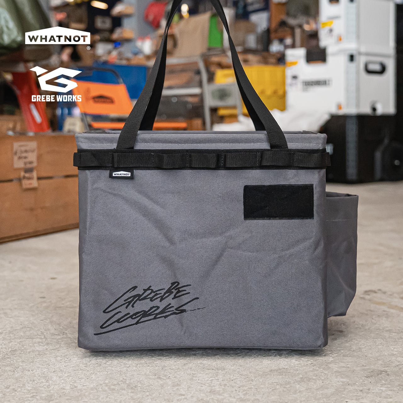 [専用出品]GrayghostEnthusiast WHATNOT×GREBE WORKS／ワンタッチバケット グリーブワークス ｜ONE
