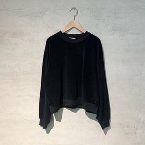 【ATON】WOOL VELOUR OVERSIZED SWEAT / KKAGLA0001