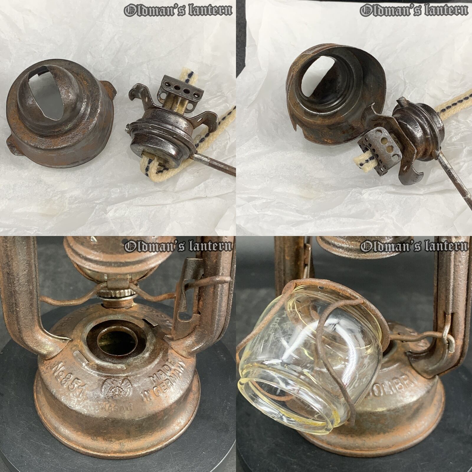 レアランタン】HASAG 851 COLIBRI Oil lantern | Oldman's lantern