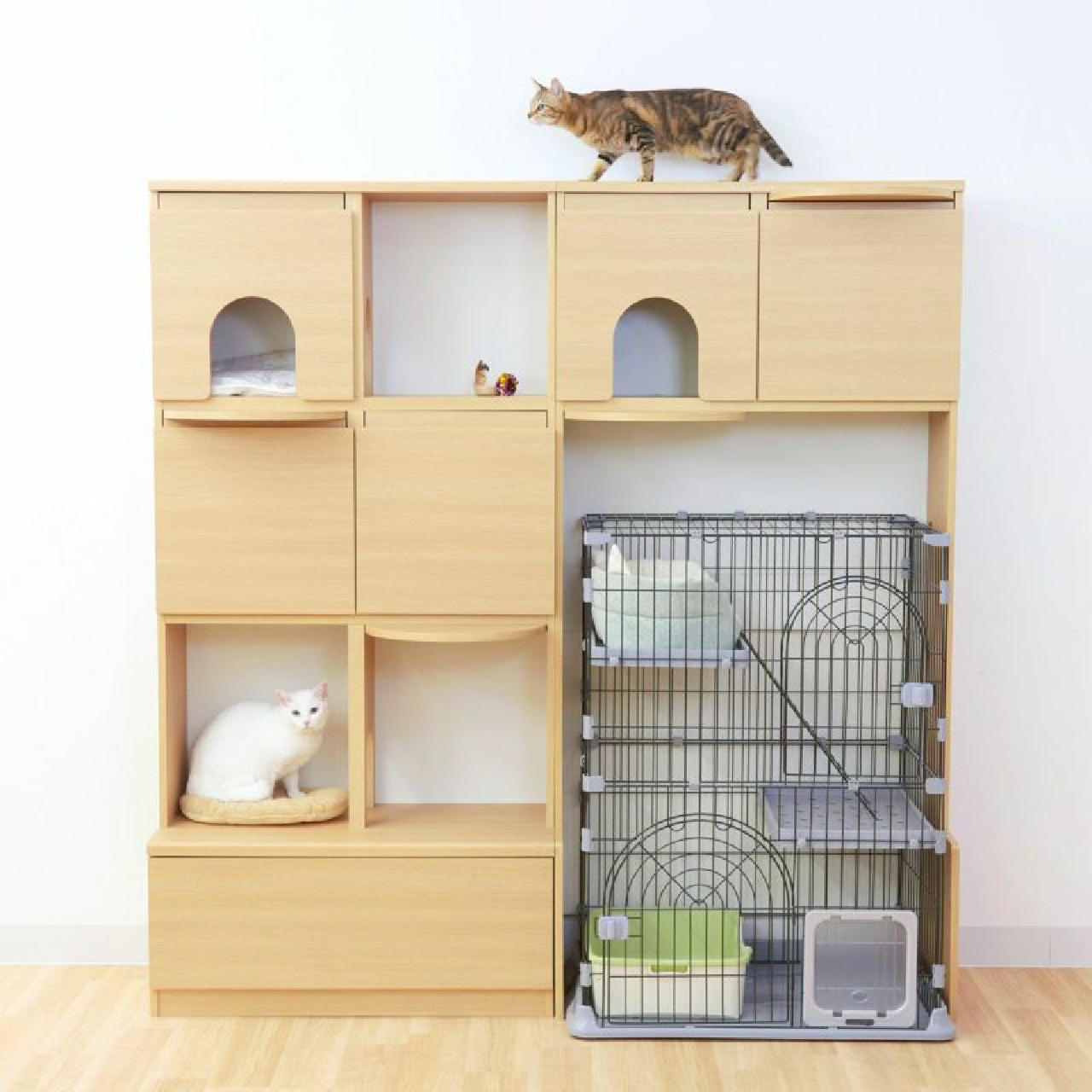 ニャコモ ケージ用ラック W90 NCM-1890 NA