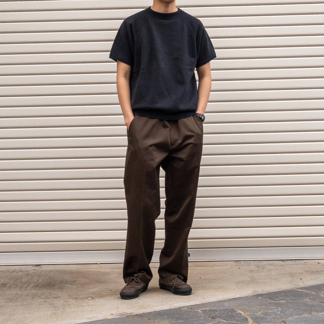 1980’s~ pannill black short sleeve sweat