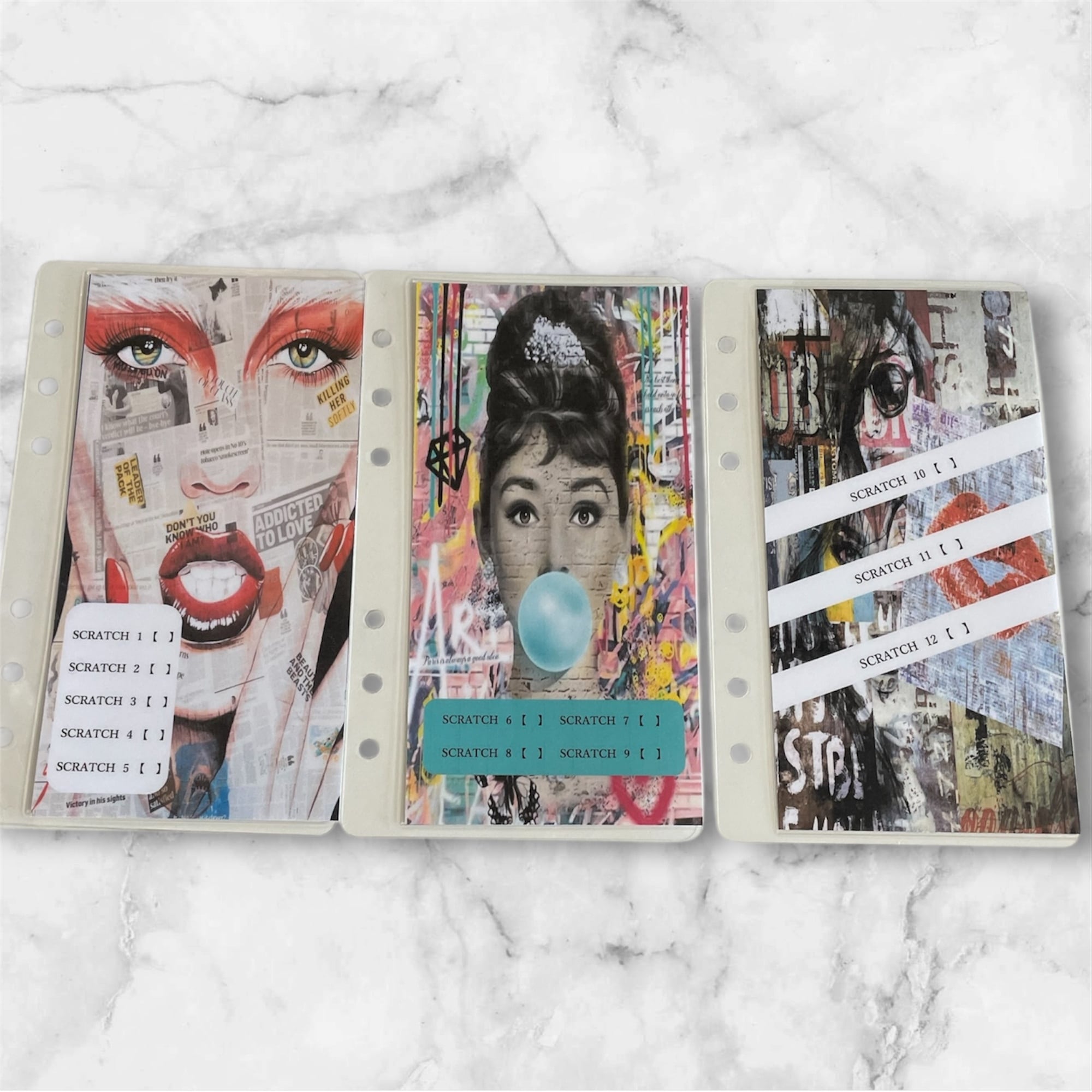 ホップスクラッチ】Savings リフィル貯金 バインダー貯金 | TREADY MAKER