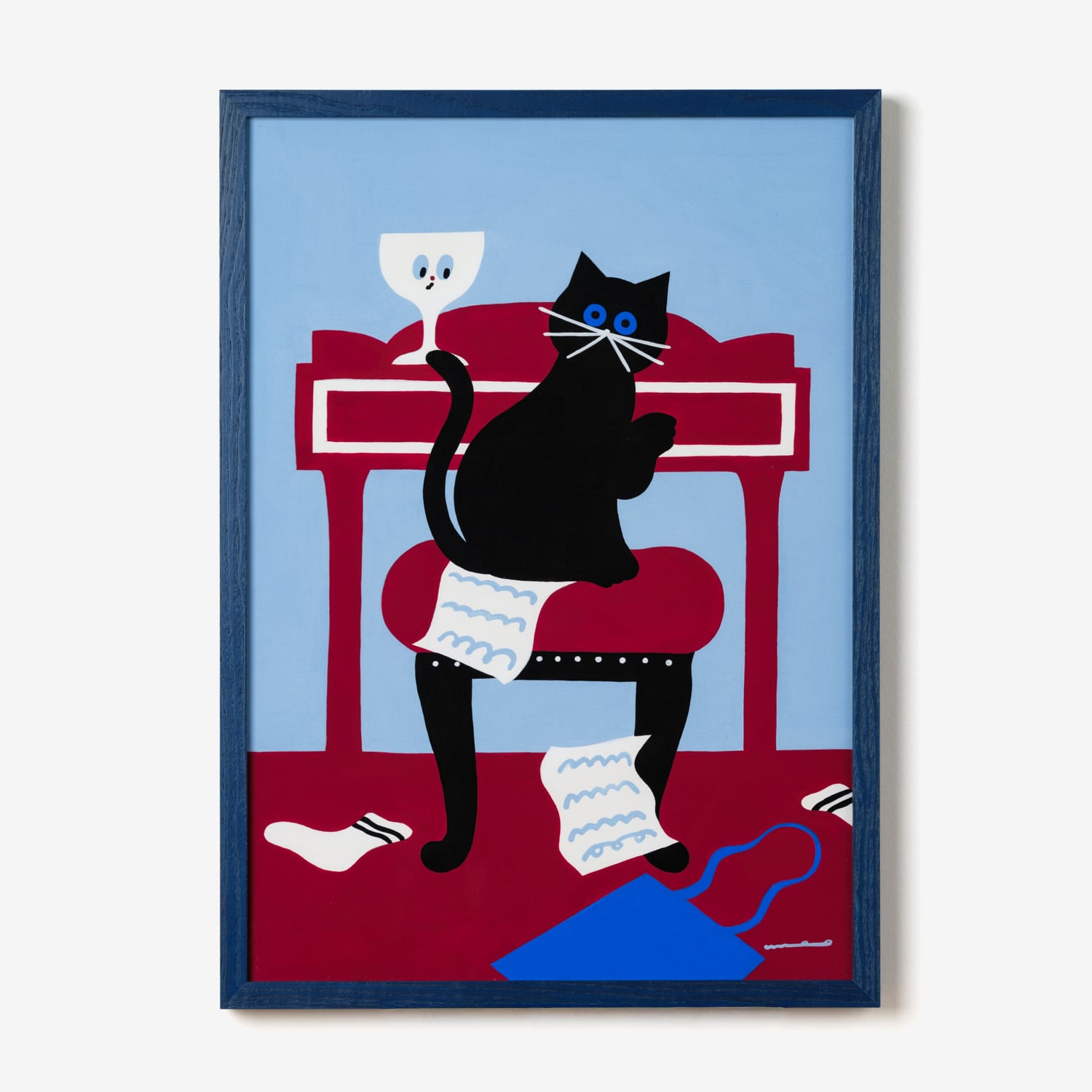 会場売約済】umao 原画作品J いたずら | TOKYO PiXEL. shop & gallery