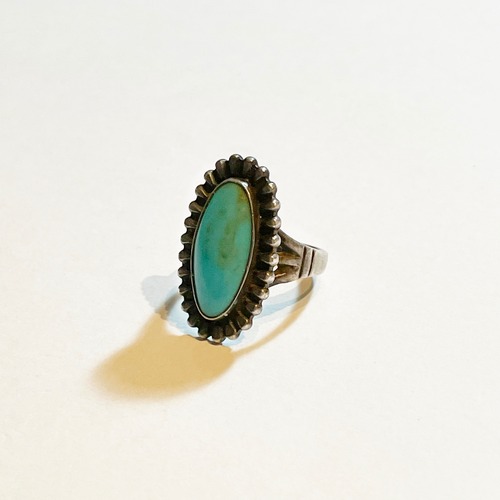 Vintage Bell Trading Post Navajo Turquoise Ring