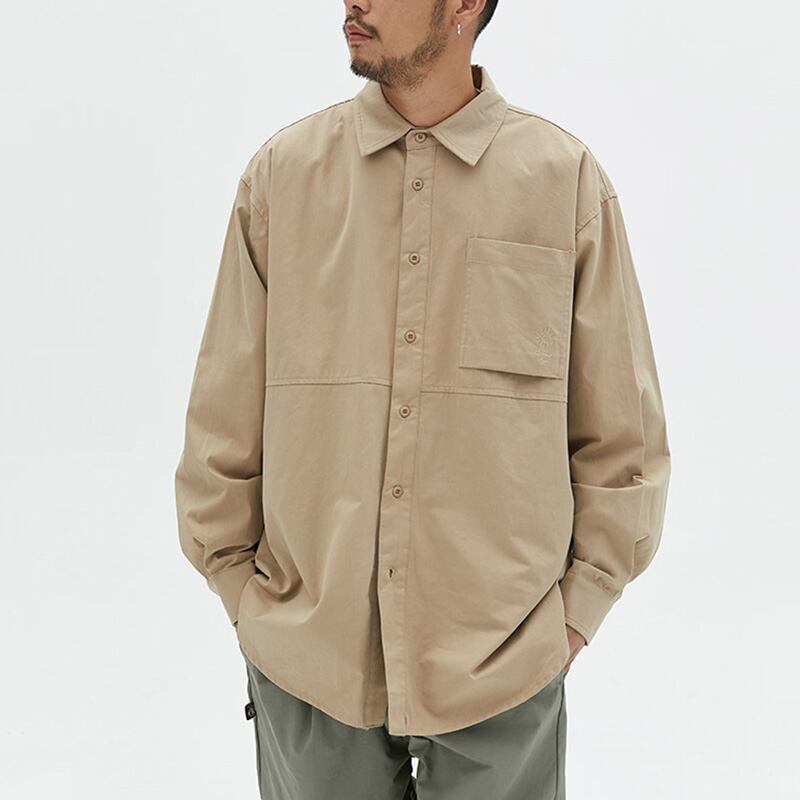 ★LOOSE CASUAL BASIC SHIRT　　23165