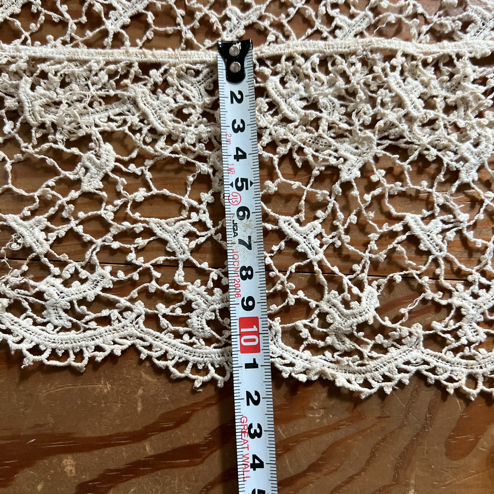 古いレース(A) ハギレ ドイリー フランスアンティーク ヴィンテージ